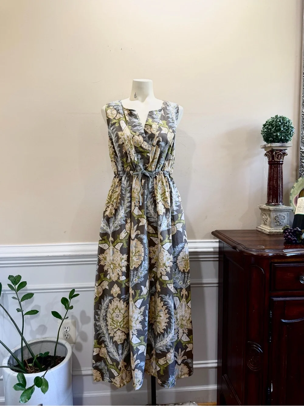 Spartina 449 Sleeveless Floral Maxi Dress